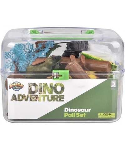 Dinosaur Set with Carrying Case 20-Piece $38.11 Play Figure Playsets