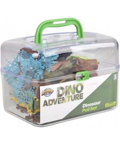 Dinosaur Set with Carrying Case 20-Piece $38.11 Play Figure Playsets