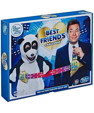 The Tonight Show Starring Jimmy Fallon Best Friends Challenge Party Game for Teens & Adults $23.26 Board Games