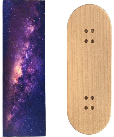 Teak Swap Fingerboard Deck & Graphic Wrap - Galaxy - Pro Shape & Size 32mm x 97mm - Semi-Permanent Vinyl Graphic $29.46 Finge...