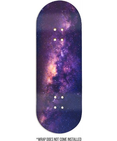 Teak Swap Fingerboard Deck & Graphic Wrap - Galaxy - Pro Shape & Size 32mm x 97mm - Semi-Permanent Vinyl Graphic $29.46 Finge...