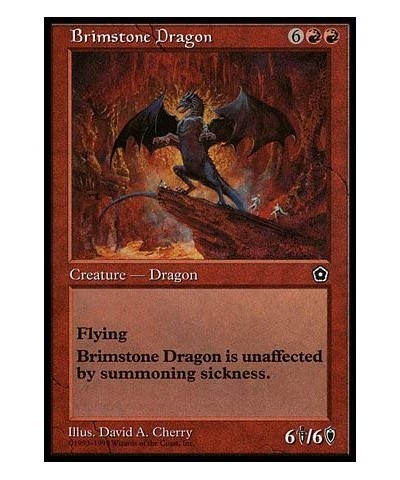 Brimstone Dragon - Portal Second Age $18.31 Card Games