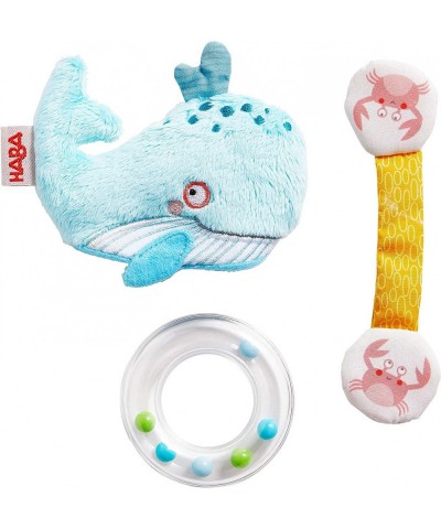 Marine World Fabric Baby Toy Rattle with Removable Plastic Teething Ring $23.07 Baby Teether Toys