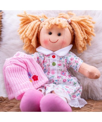 Poppy Rag Doll (Small) - 28cm Small Rag Doll for 1 Year Old Ideal First Doll for Babies & Toddlers Super Soft Dolls Bigjigs R...