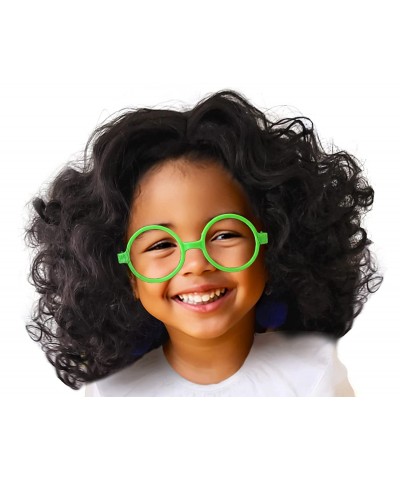 Girls Children Kids Ladies Cosplay Wig Dress Up Bag Green Glasses Blue Earrings Costume Accessories (Black) $23.15 Kids' Dres...