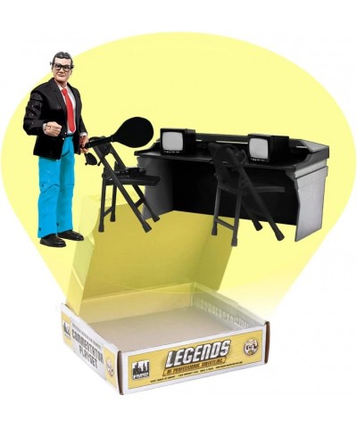 Legends of Professional Wrestling Series Action Figures: Jim Cornette [Boxed Commentator Edition] $69.19 Action Figures