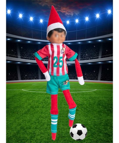 7pc Christmas Elf Doll Clothes and Accessories Set Include Robe Sports Outfits and Dress for Xmas Presents Decorations $22.44...