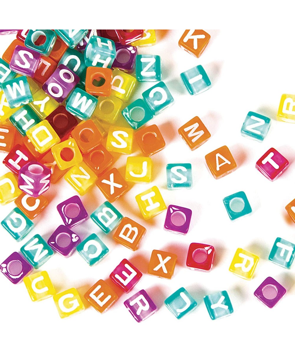 EF330 Alphabet Cube Beads - Pack of 450 Pony Bead Crafts for Kids Arts and Crafts and Jewelry Making $18.29 Kids' Drawing & W...