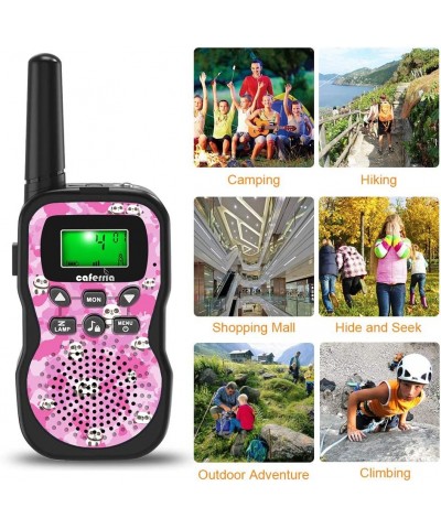 3 Pack Walkie Talkies for Kids 3 KMs Range Kids Walkie Talkies with 22 Channel 2 Way Radio Kids Toys with Backlit LCD Flashli...