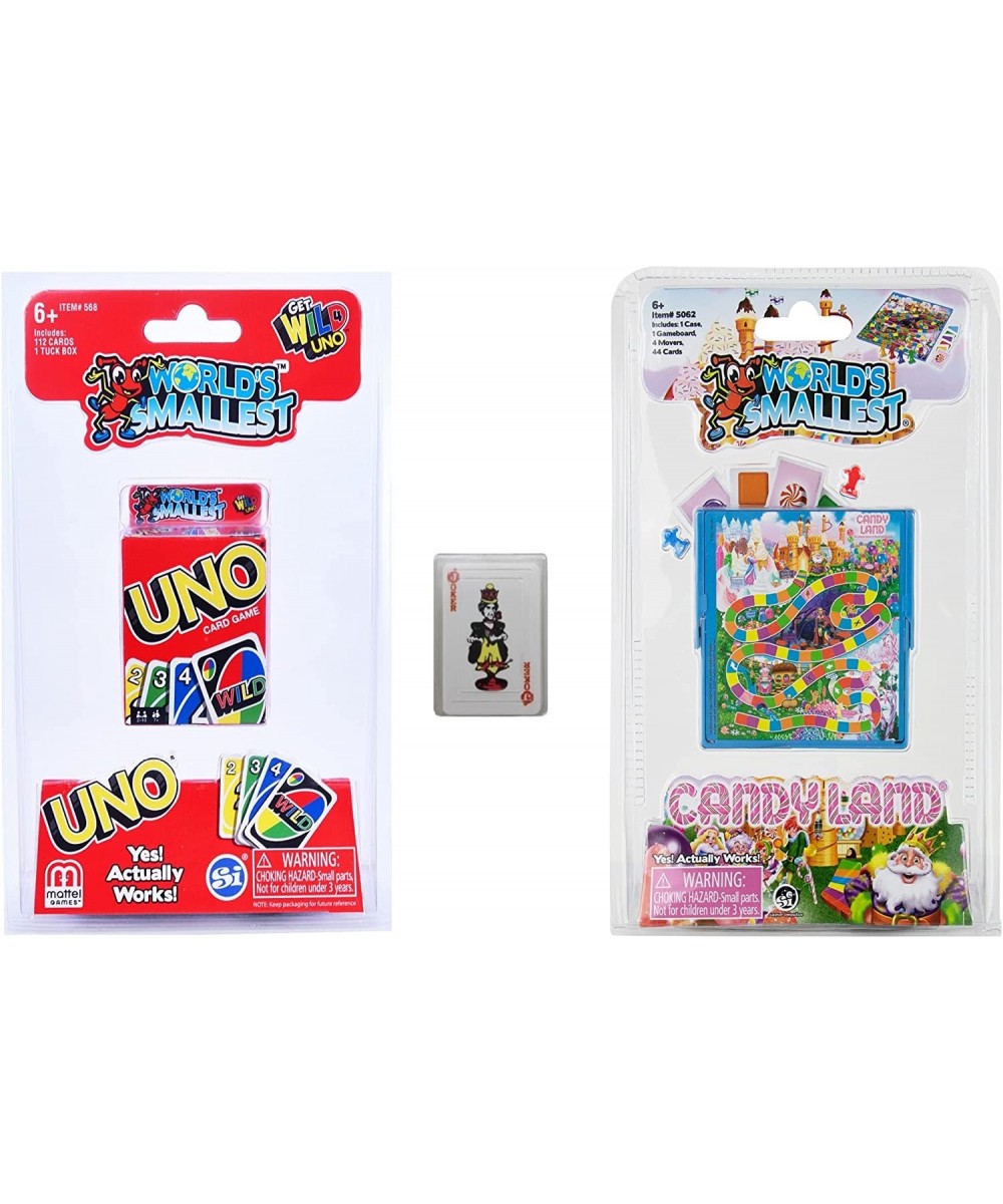 Classic Games - Uno Card Pack - Candy Land - Miniature Playing Cards - Bundle Set of 3 $32.03 Card Games