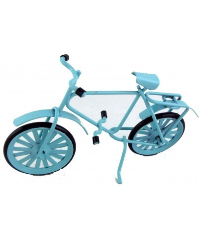 House Miniature Garden Accessory 1:16 Or Childs 1:12 Blue Bike Bicycle $26.85 Dollhouse Accessories