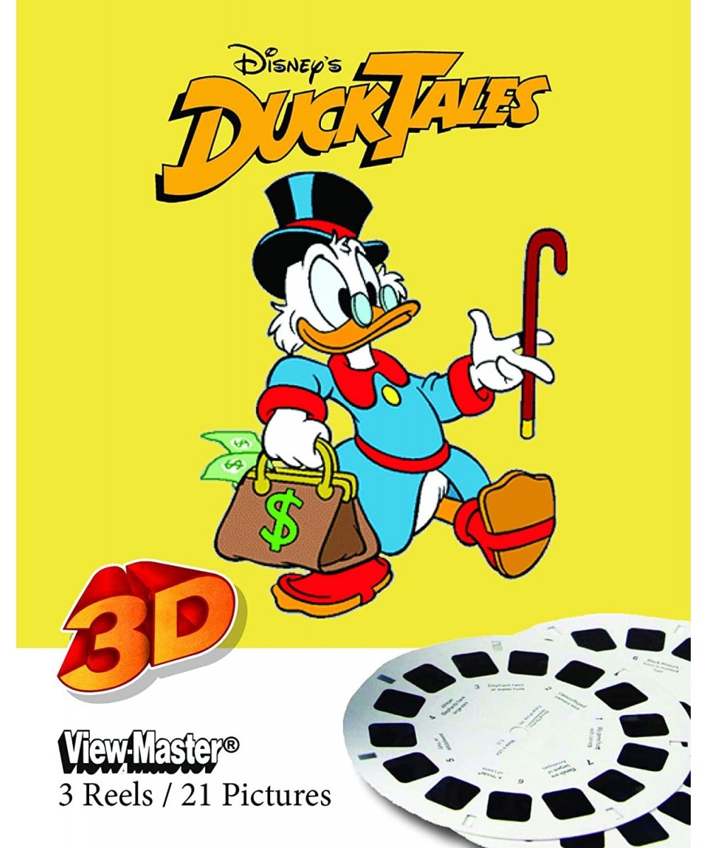 Duck Tales - 3 Reels - Disney's Classic ViewMaster -NEW 3 Reel Set - 21 3D Images $88.16 Viewfinder Toys