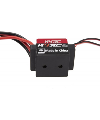 60A ESC RC Car Brushed ESC Electric Speed Controller 6V/2A Compatible with Traxxas TRX-4 TRX-6 D90 HSP Tamiya Redcat Axial SC...