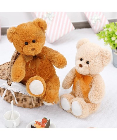 Cute Teddy Bears Stuffed Animal Plush Toy 2-Pack of Brown and Tan Soft Stuffed Bears 18 Inches Christmas Birthday Gift for Bo...