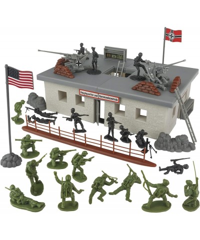 BMC WW2 Secret Stronghold - 36pc Plastic Army Men German Bunker Playset $76.37 Play Figure Playsets