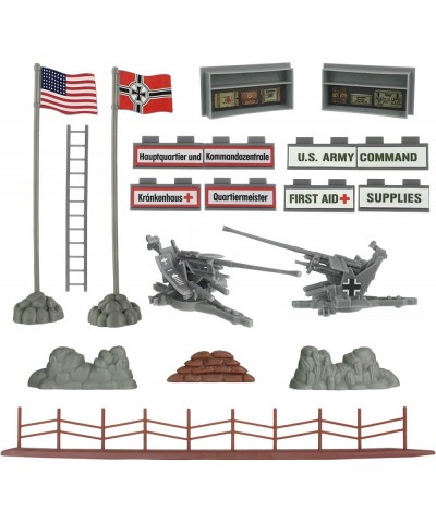 BMC WW2 Secret Stronghold - 36pc Plastic Army Men German Bunker Playset $76.37 Play Figure Playsets