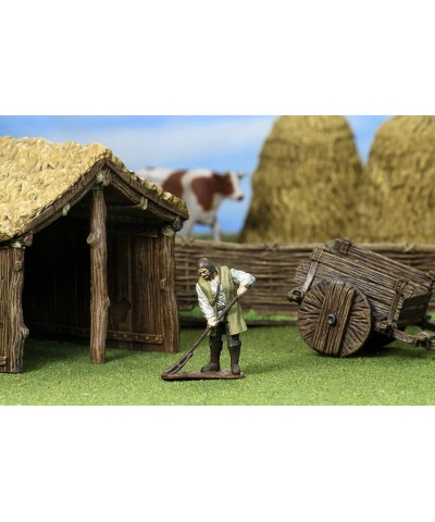 4D Settings: Medieval Farmer | The Best Way to Adventure! - RPG Minis $52.07 Game Accessories