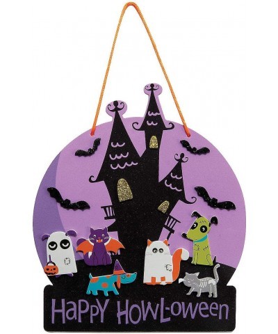 Haunted House Animal Sign Craft Kit - Craft Kits - 12 Pieces $28.28 Craft Kits