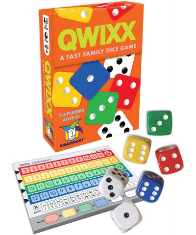 Qwixx with 600 Replacement Score Pads $79.17 Dice Games