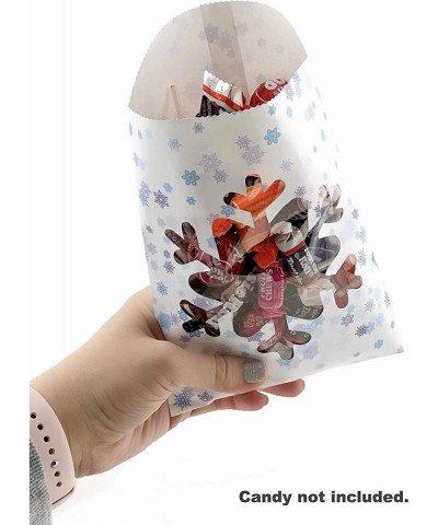 Snowflake Birthday Party Favor Bags with Clear Window 9" x 6" (10 Count) $16.04 Kids' Party Favor Sets