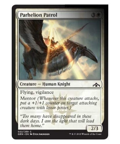 Parhelion Patrol (22/259) - Guilds of Ravnica - Foil $10.49 Magic Kits & Accessories