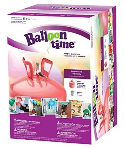 Balloon Time Disposable Helium Tank 14.9 cu.ft - 50 Balloons and Ribbon Included $118.73 Kids' Party Decorations