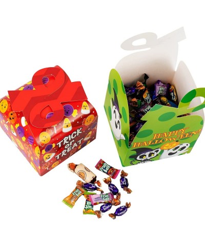 Halloween Goodie Gift Boxes with Bow 36 Pcs Halloween Trick-or-Treat Candy Boxes for Halloween Party Favor Supplies Birthday ...