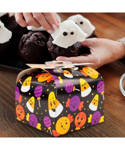 Halloween Goodie Gift Boxes with Bow 36 Pcs Halloween Trick-or-Treat Candy Boxes for Halloween Party Favor Supplies Birthday ...