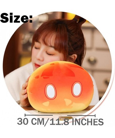 11.8” Genshin Slime Monster Plush Toy Genshin Impact Plushie Stuffed Doll Soft Pillow Cosplay Props for Game Fans Party Favor...