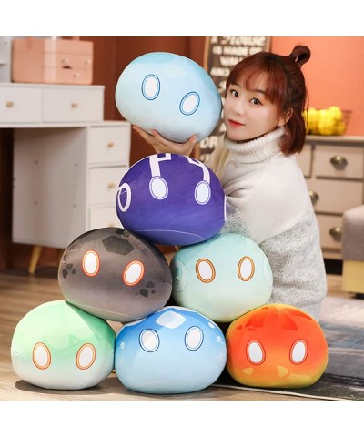 11.8” Genshin Slime Monster Plush Toy Genshin Impact Plushie Stuffed Doll Soft Pillow Cosplay Props for Game Fans Party Favor...