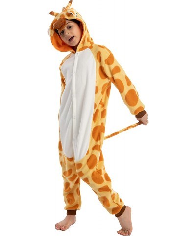 Unisex Child Pajama Plush Onesie One Piece Giraffe Animal Costume $35.63 Kids' Costumes