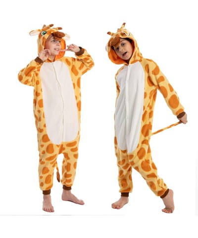 Unisex Child Pajama Plush Onesie One Piece Giraffe Animal Costume $35.63 Kids' Costumes