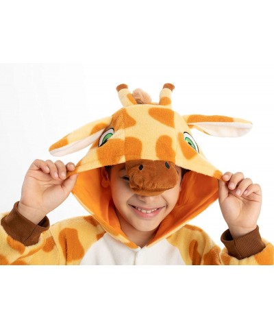 Unisex Child Pajama Plush Onesie One Piece Giraffe Animal Costume $35.63 Kids' Costumes