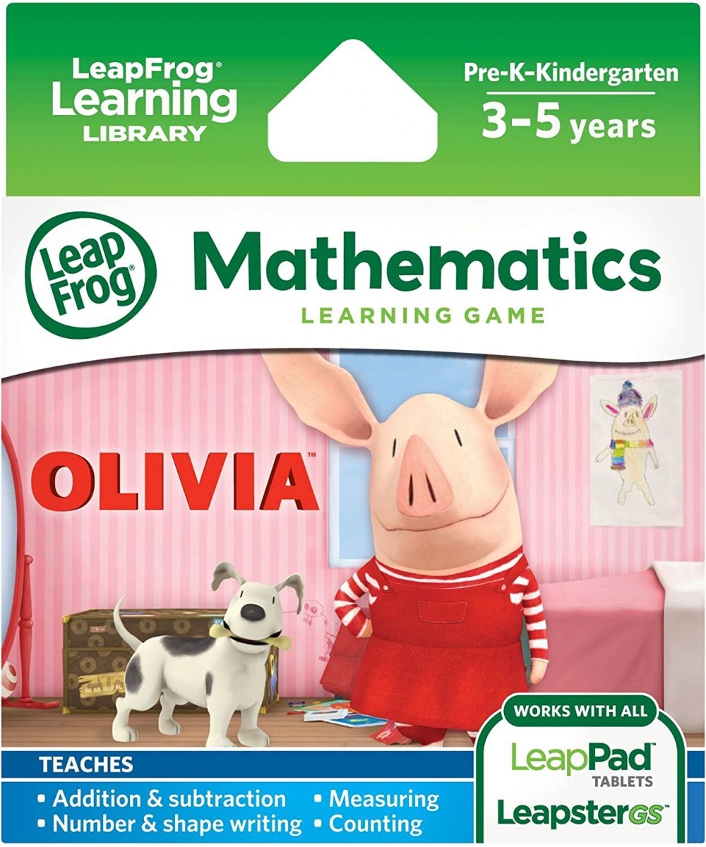 Olivia Learning Game (Works with LeapPad Tablets LeapsterGS and Leapster Explorer) $77.52 Electronic Learning & Education Toys