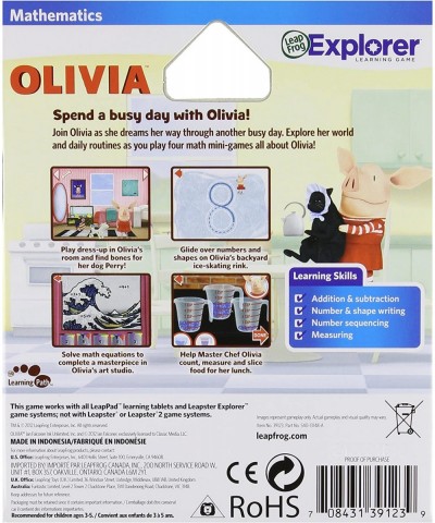 Olivia Learning Game (Works with LeapPad Tablets LeapsterGS and Leapster Explorer) $77.52 Electronic Learning & Education Toys