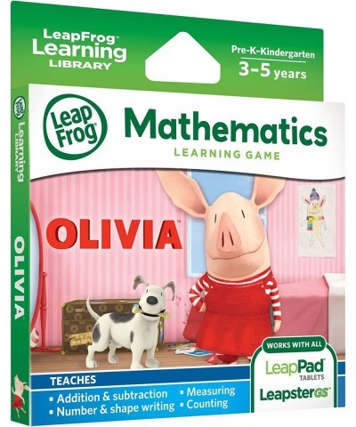 Olivia Learning Game (Works with LeapPad Tablets LeapsterGS and Leapster Explorer) $77.52 Electronic Learning & Education Toys