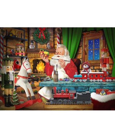 Santa's Toyworks Christmas Jigsaw Puzzle 1000 Puzzle $31.34 Jigsaw Puzzles