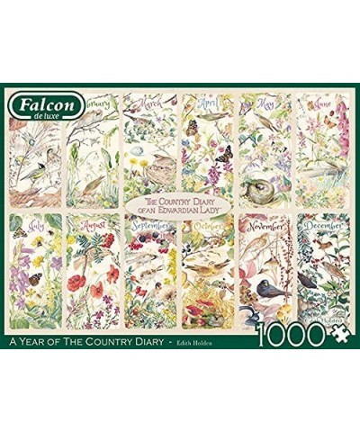 Jumbo Falcon de Luxe - A Year of The Country Diary Jigsaw Puzzles for Adults 1 000 Piece $45.78 Jigsaw Puzzles