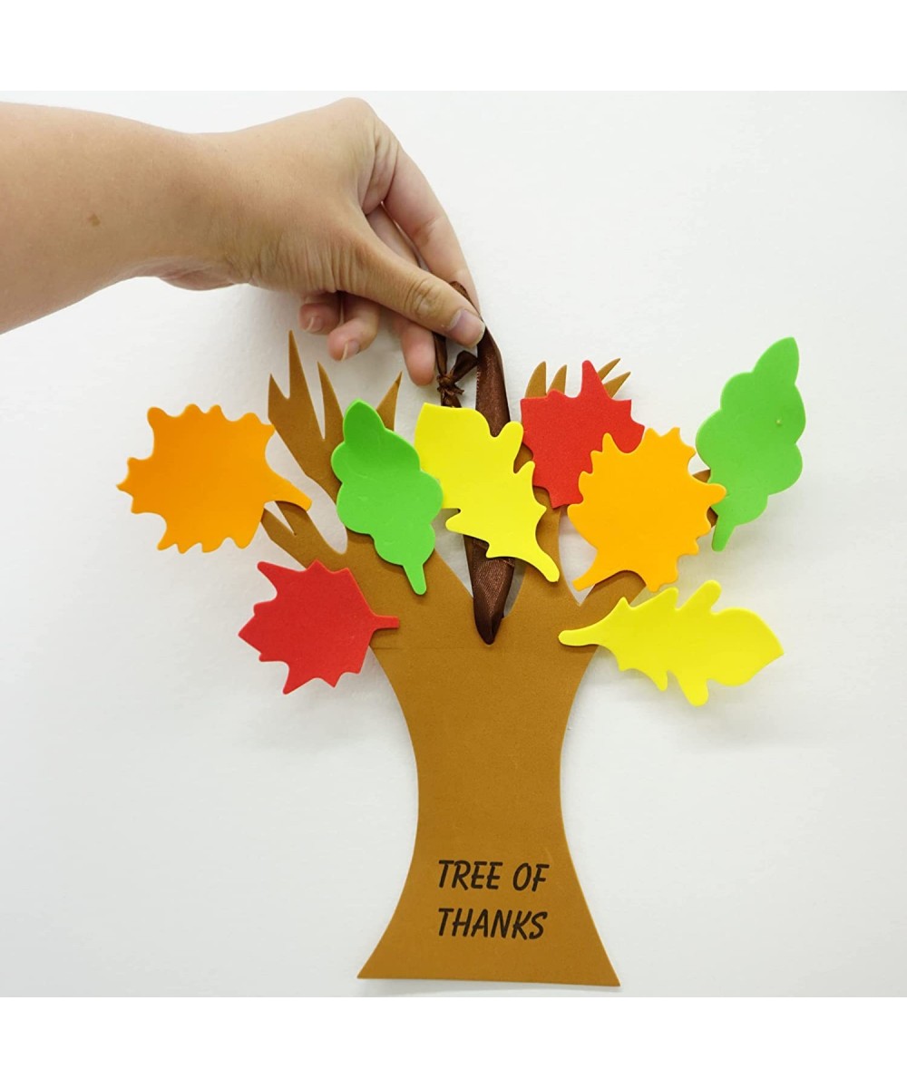 12 Pack Thanksful Tree Craft Foam Thanksgiving Craft for Kids Bulk ...