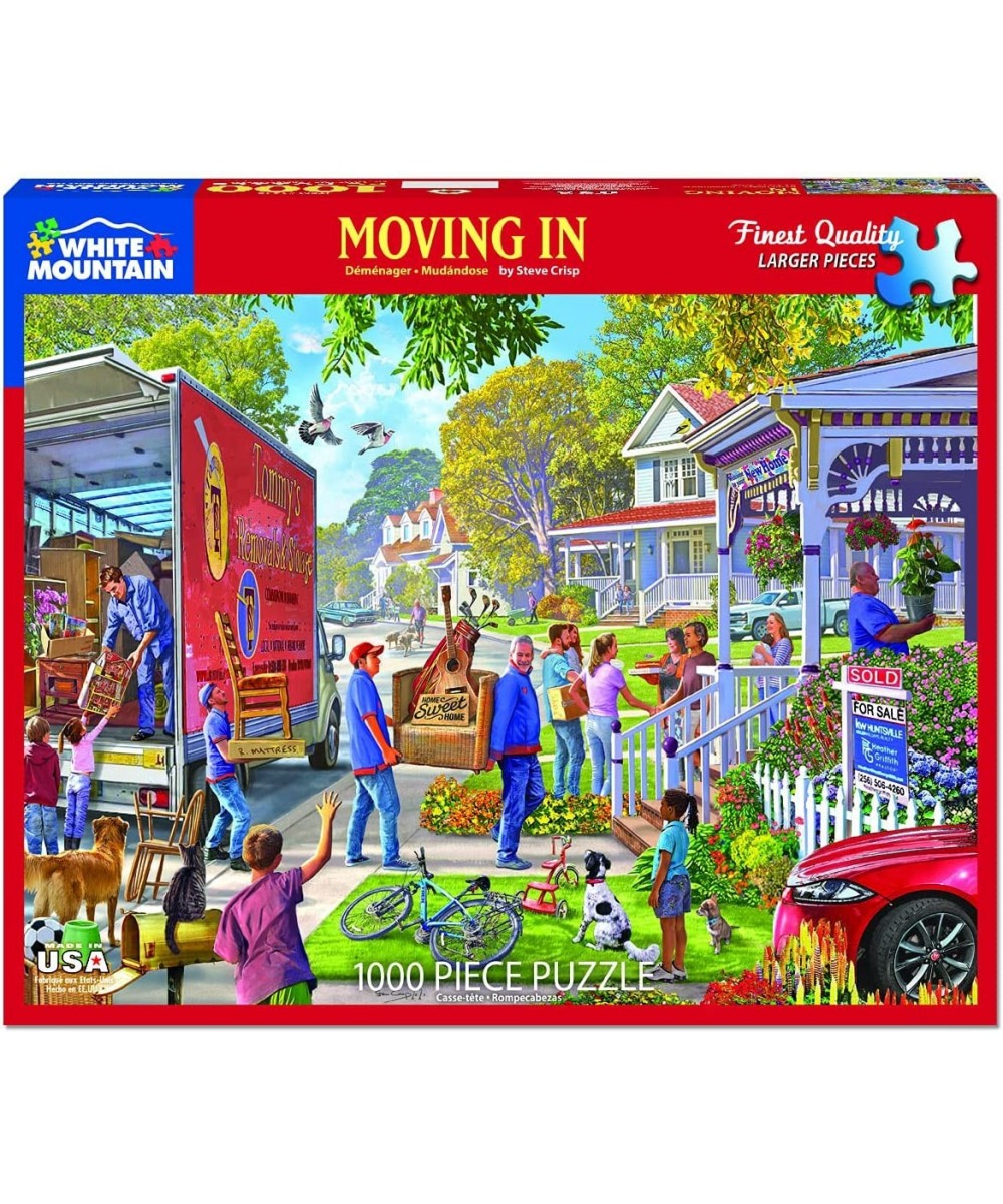 Puzzles Moving in - 1000 Piece Jigsaw Puzzle $35.18 Jigsaw Puzzles