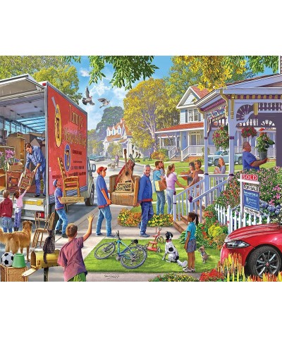 Puzzles Moving in - 1000 Piece Jigsaw Puzzle $35.18 Jigsaw Puzzles