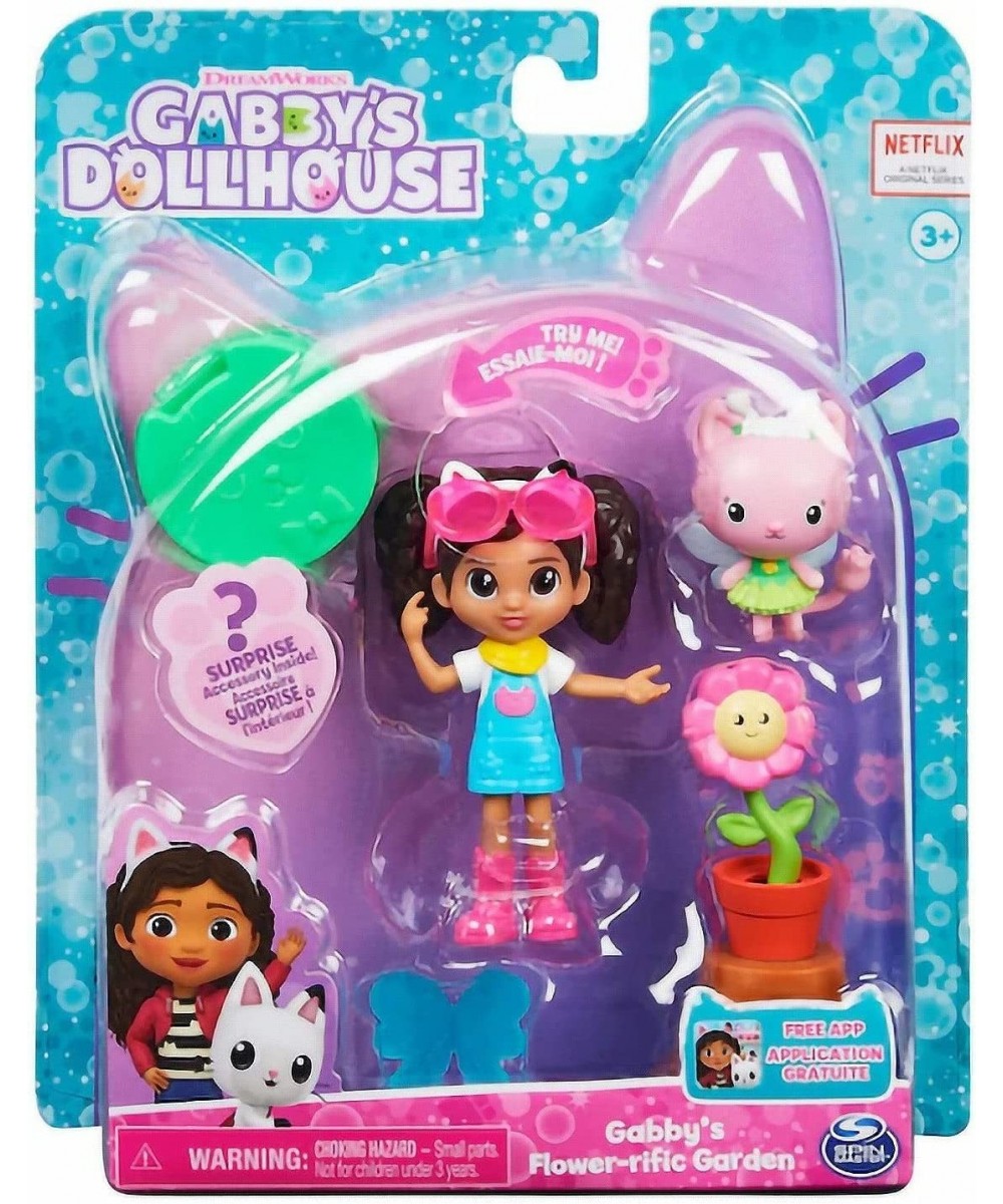 Flower-rific Garden Set with 2 Toy Figures 2 Accessories $24.59 Play Figure Playsets