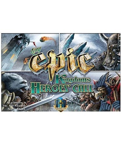 Tiny Epic Kingdoms Heroes Expansion Board Game: A Small Box 4X Fantasy Game of Heroes $42.50 Board Games