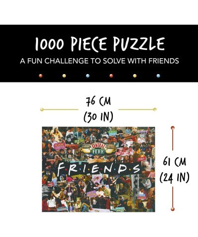 Friends TV Show Collage Jigsaw Puzzle Puzzle-1000 Pieces-Officially Licensed $29.51 Jigsaw Puzzles