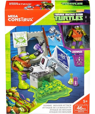 Construx Teenage Mutant Ninja Turtles Donnie Mouser Attack $105.71 Toy Building Sets