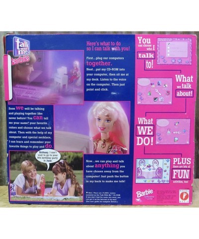 Talk with Me Doll W Cd ROM & More! (1997) [Toy] $46.41 Dolls