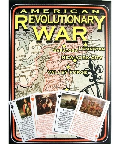 The American Revolutionary War Souvenir Playing Cards $16.27 Card Games