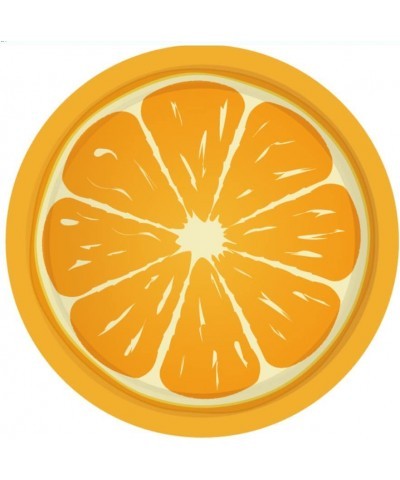 68Pcs Orange Baby Shower Plates Orange Theme Party Supplies with Orange Citrus Paper Dinner Plates Napkins Cups Tableware Set...