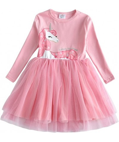 Little Girls Toddler Winter Long Sleeve Flower Party Tutu Dresses for 2-8T $34.05 Kids' Costumes