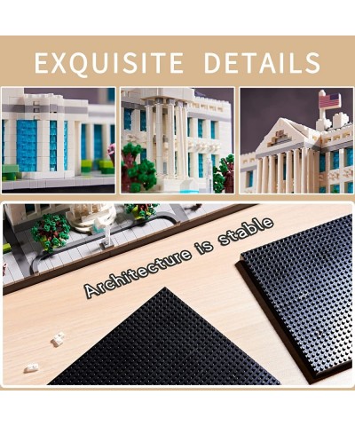 Architecture Sets for Adults White House U.S. Capital Famous Landmark Collection Building Kit Micro Blocks Gifts Mini Bricks ...